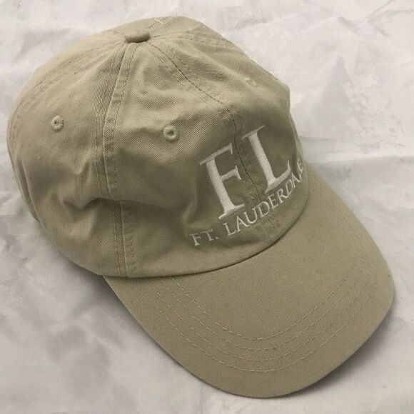 Ft. Lauderdale Florida Khaki Baseball Hat - Picture 6 of 10
